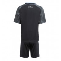 Stroje piłkarskie Aston Villa Koszulka Wyjazdowej dla dzieci 2025-26 Krótki Rękaw (+ szorty)